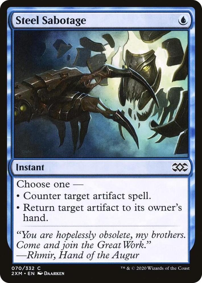 0070 Steel Sabotage C Double Masters