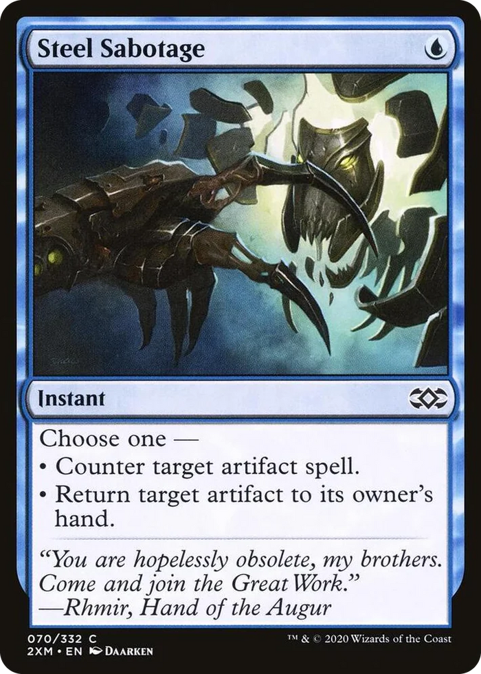 0070 Steel Sabotage C Double Masters