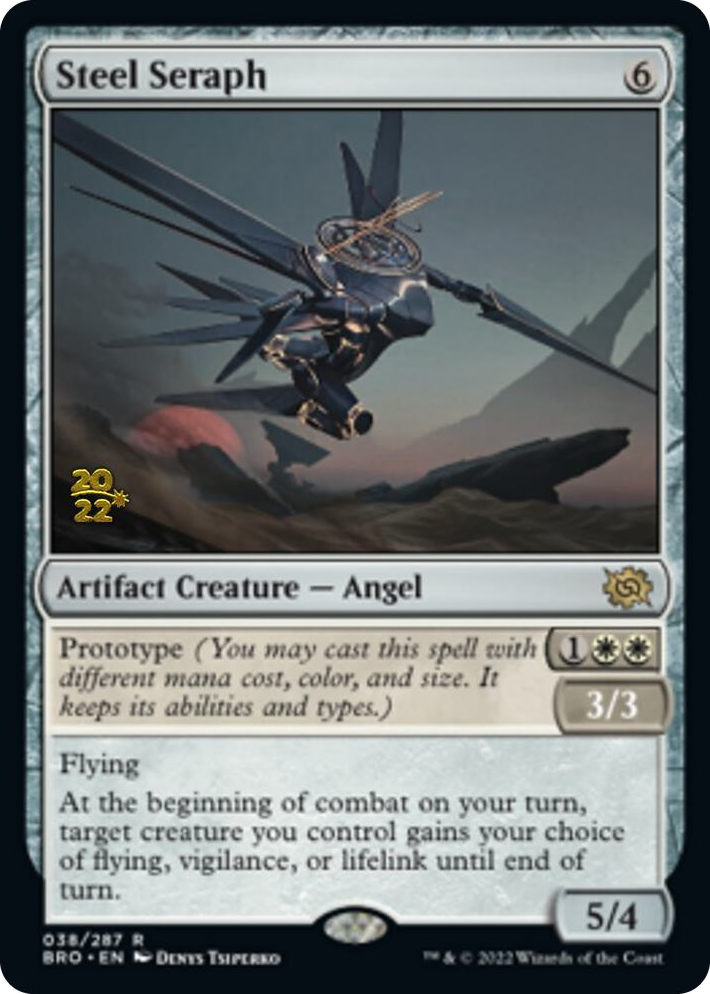0038 Steel Seraph R Prerelease Cards