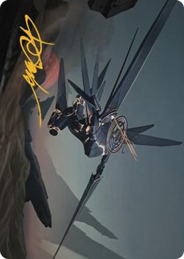 0006 Steel Seraph Art Card (Gold-Stamped Signature) S Art Series: The Brothers' War