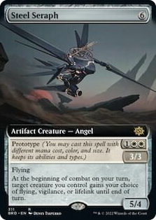 0311 Steel Seraph (Extended Art) R The Brothers' War