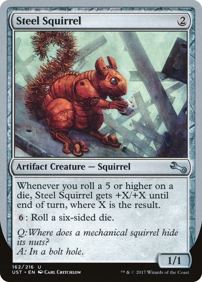 0162 Steel Squirrel U Unstable