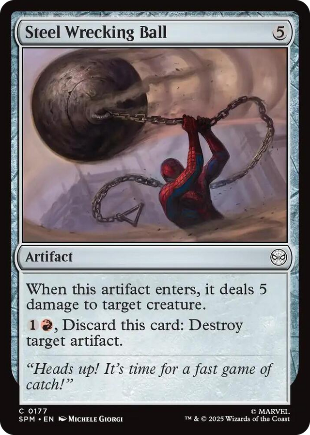 0177 Steel Wrecking Ball C Marvel's Spider-Man