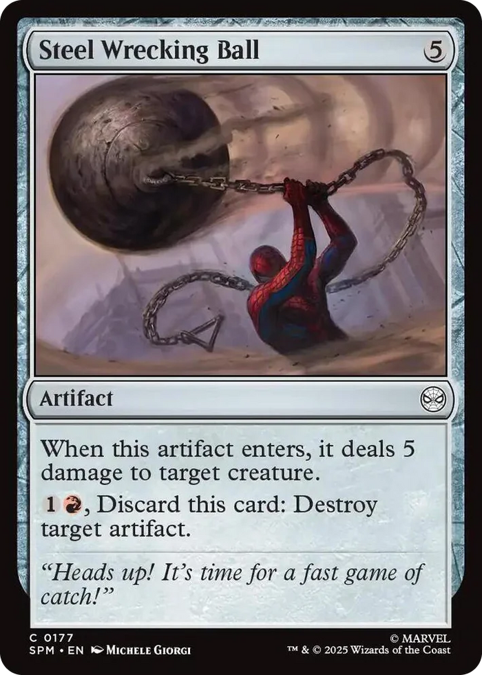0177 Steel Wrecking Ball C Marvel's Spider-Man