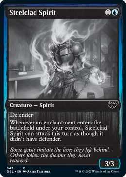 0347 Steelclad Spirit C Innistrad: Double Feature
