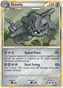0024 Steelix - 24/95 (HGSS Unleashed) Holo Rare Deck Exclusives