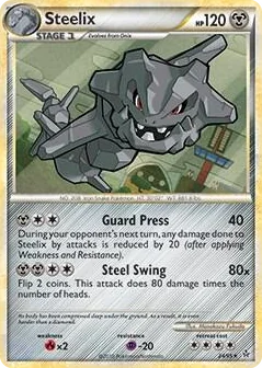 0024 Steelix - 24/95 (HGSS Unleashed) Holo Rare Deck Exclusives