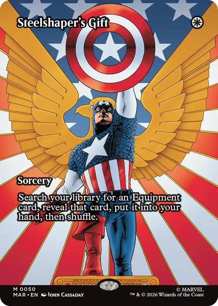 0050 Steelshaper's Gift (Borderless) M Marvel Universe Eternal-Legal