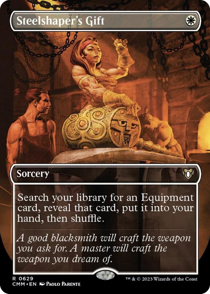 0629 Steelshaper's Gift (Borderless) R Commander Masters