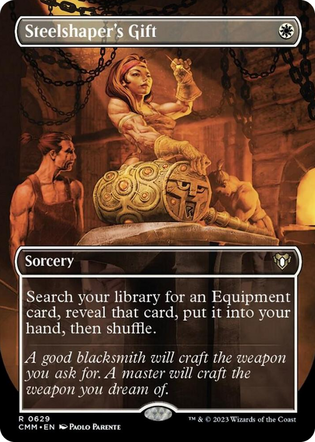 0629 Steelshaper's Gift (Borderless) R Commander Masters