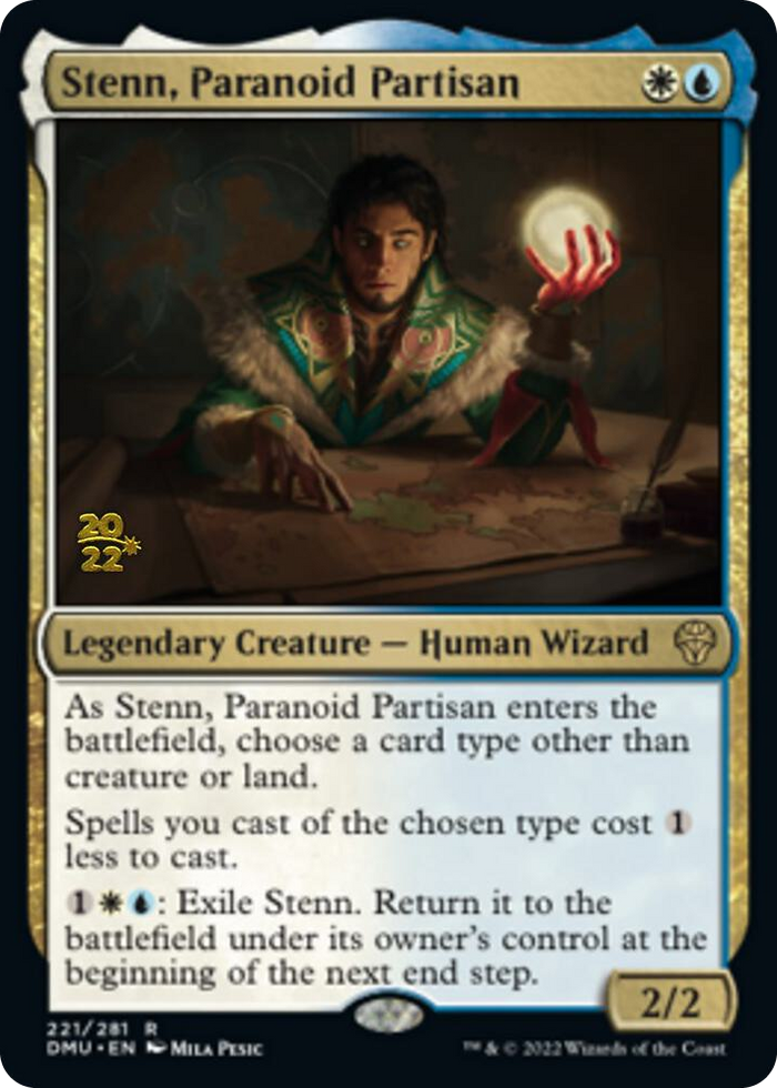 Stenn, Paranoid Partisan #221 R - Prerelease Cards Pokemon card