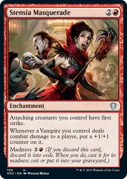 0150 Stensia Masquerade U Commander: Innistrad: Crimson Vow