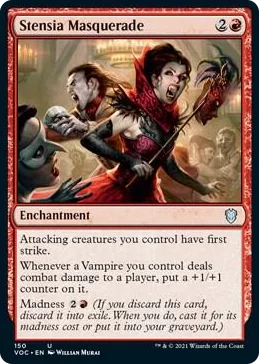 0150 Stensia Masquerade U Commander: Innistrad: Crimson Vow