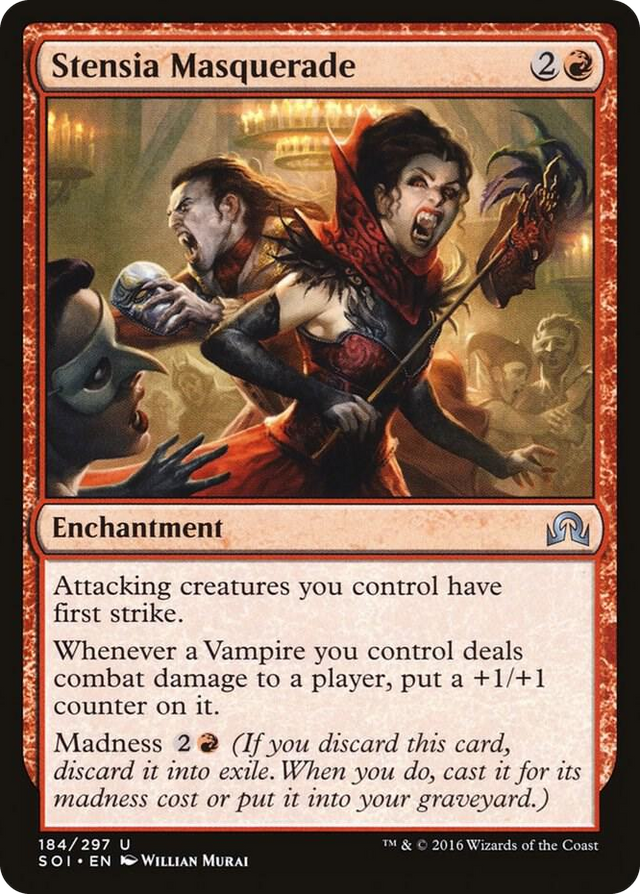 0184 Stensia Masquerade U Shadows over Innistrad