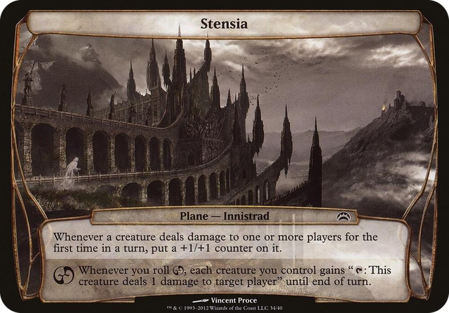 0034 Stensia (Planechase 2012) S Oversize Cards