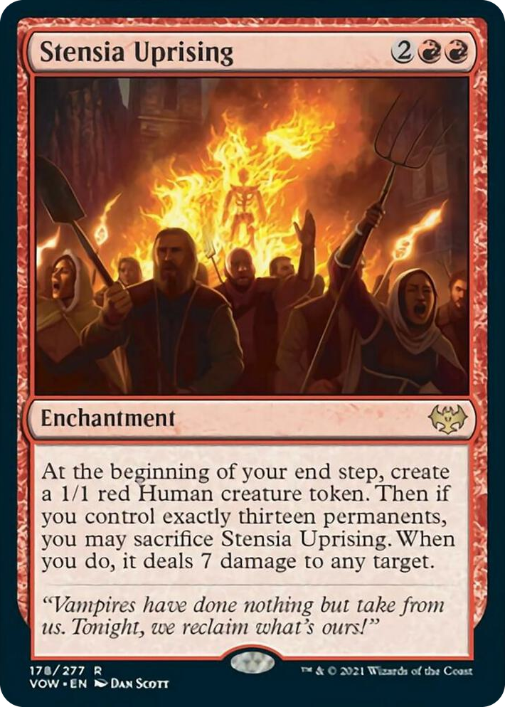 0178 Stensia Uprising R Innistrad: Crimson Vow