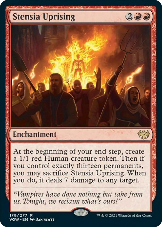 0178 Stensia Uprising R Innistrad: Crimson Vow