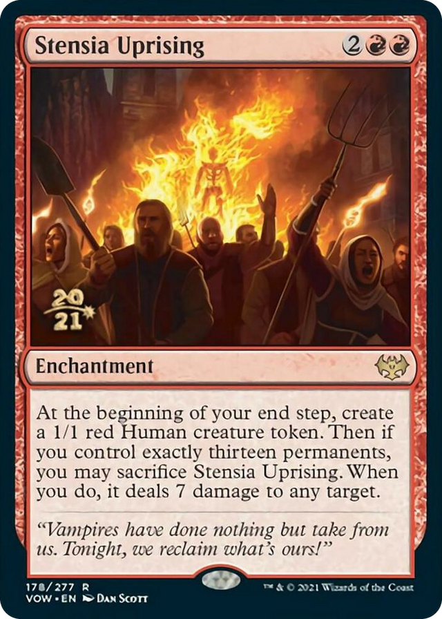 0178 Stensia Uprising R Prerelease Cards