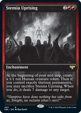 0445 Stensia Uprising R Innistrad: Double Feature
