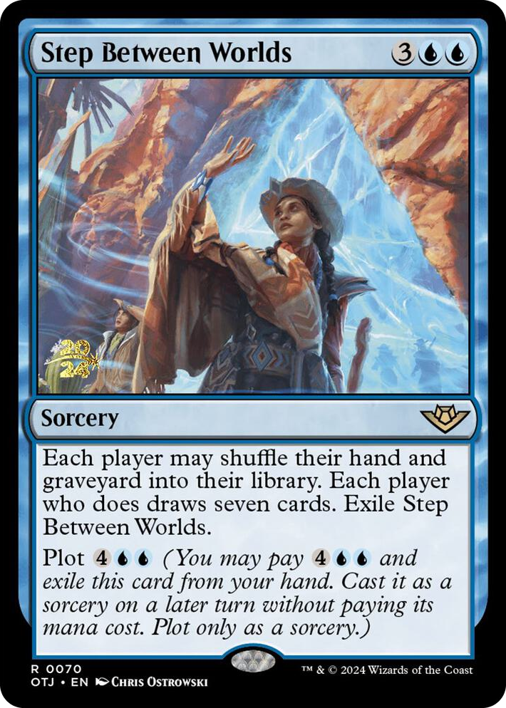 0070 Step Between Worlds R Prerelease Cards