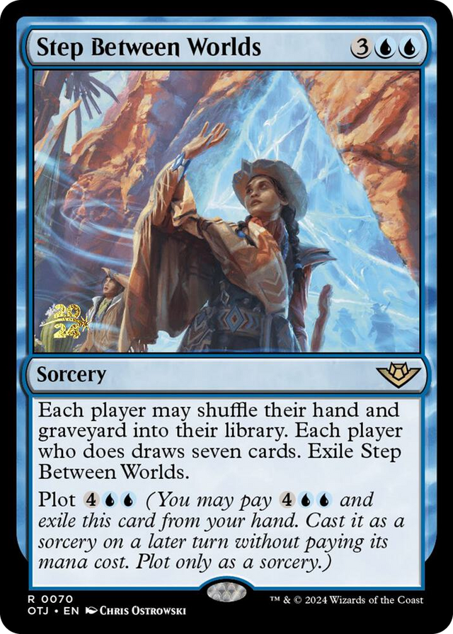 0070 Step Between Worlds R Prerelease Cards