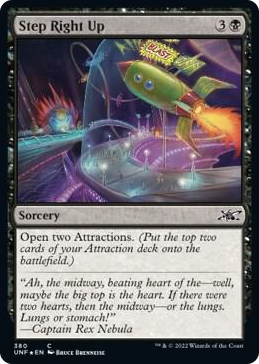 0380 Step Right Up (Galaxy Foil) C Unfinity