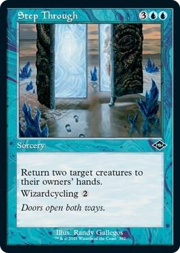 0392 Step Through (Retro Frame) (Foil Etched) C Modern Horizons 2