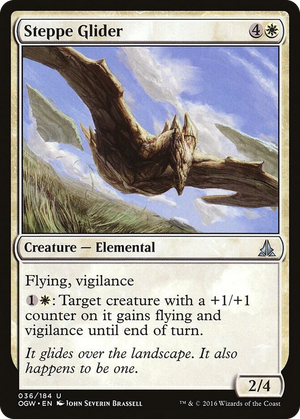 0036 Steppe Glider U Oath of the Gatewatch