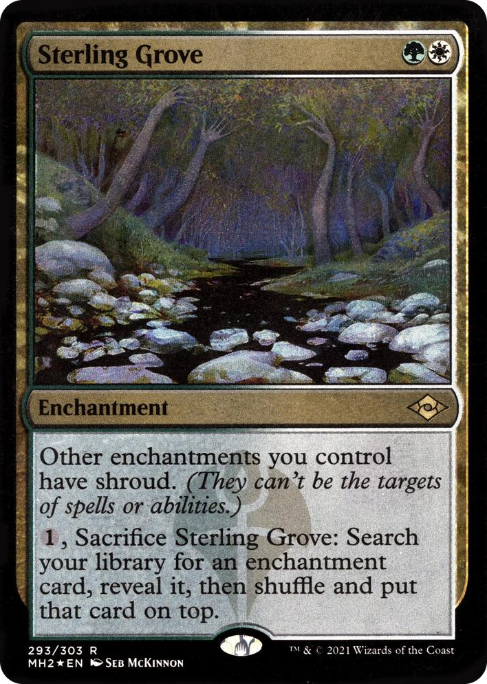 0293 Sterling Grove (Foil Etched) R Modern Horizons 2