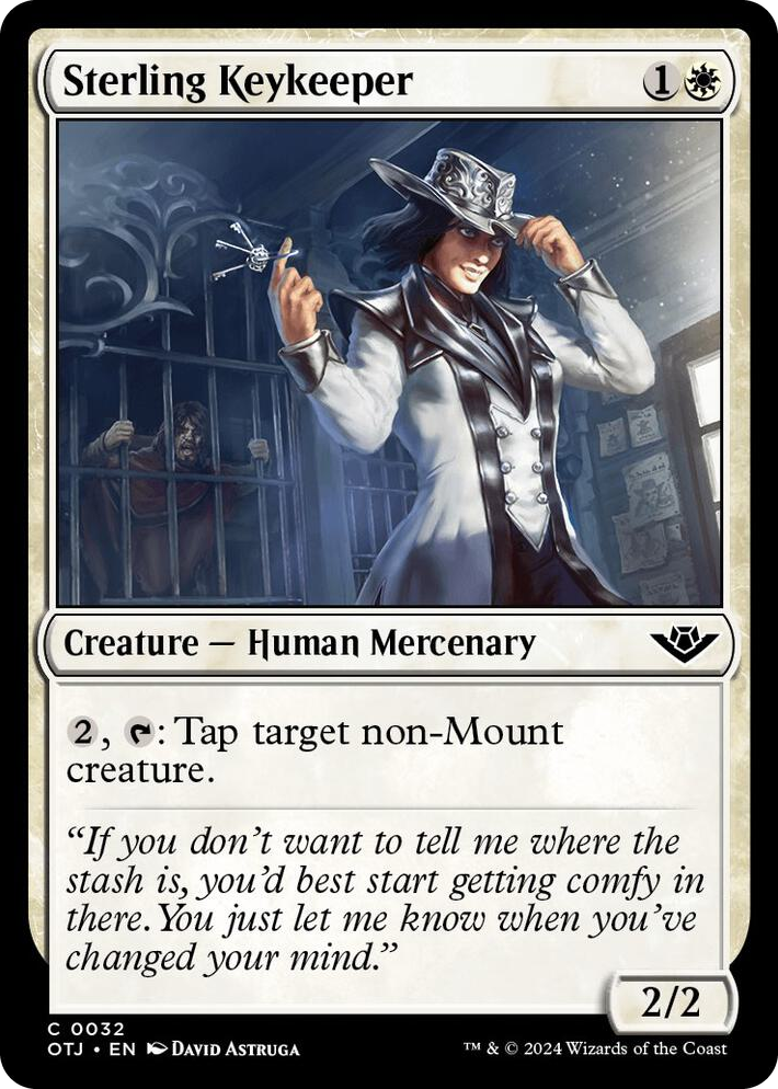 0032 Sterling Keykeeper C Outlaws of Thunder Junction