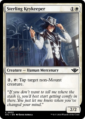 0032 Sterling Keykeeper C Outlaws of Thunder Junction