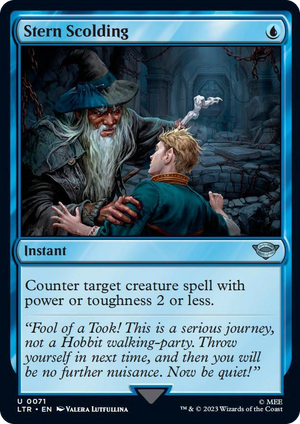 0071 Stern Scolding U Universes Beyond: The Lord of the Rings: Tales of Middle-earth