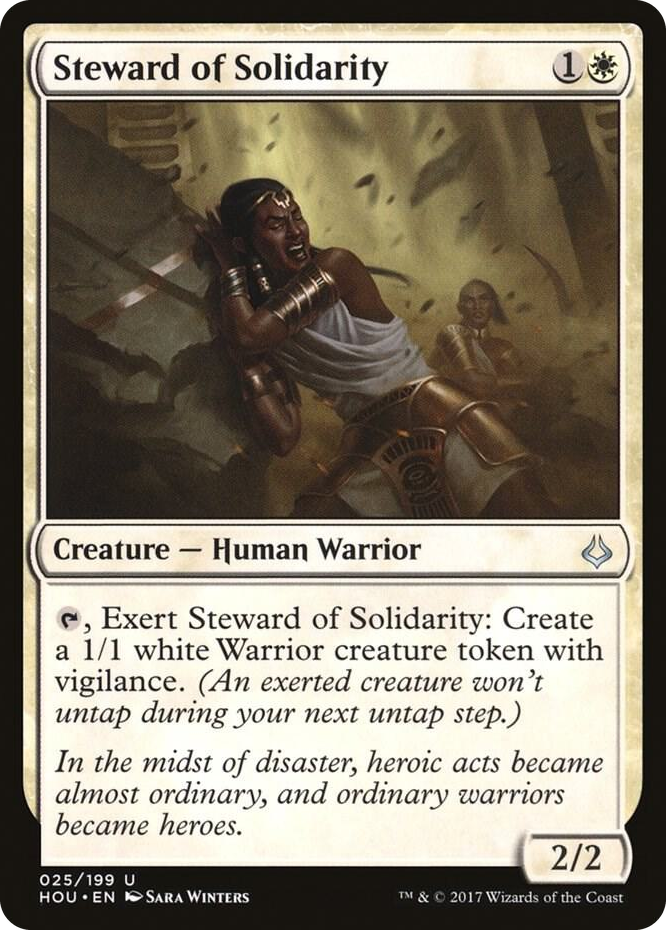 Steward of Solidarity #25 U - Hour of Devastation Pokemon card