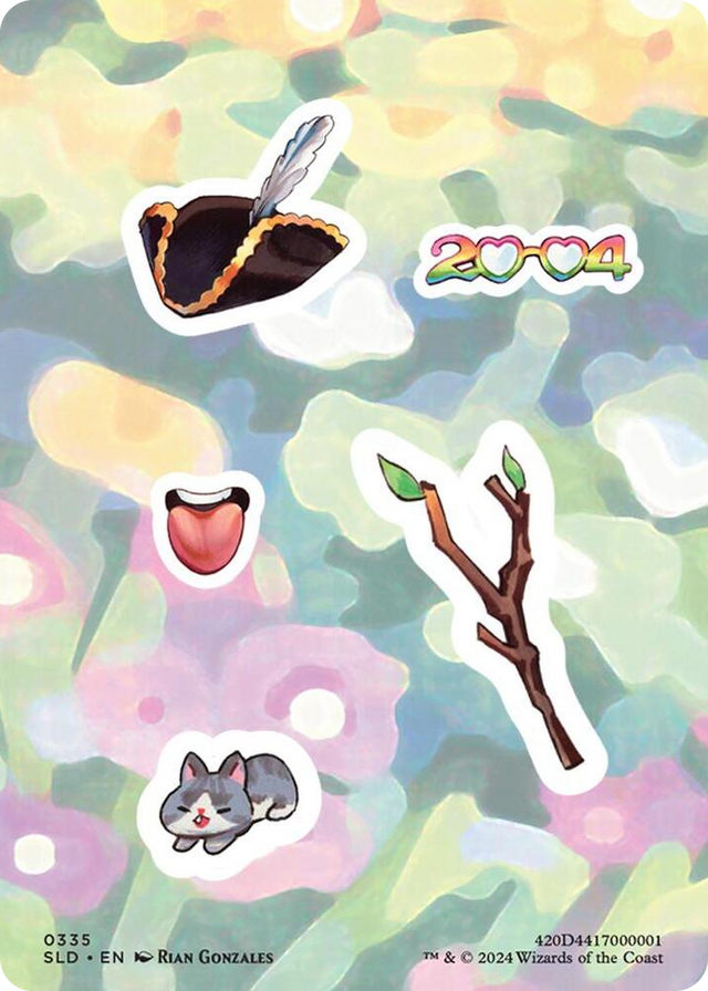 0335 Sticker Sheet (0335) S Secret Lair Drop Series