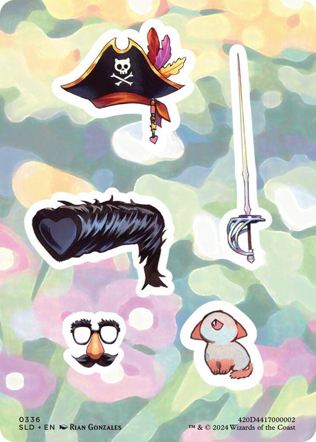 0336 Sticker Sheet (0336) S Secret Lair Drop Series
