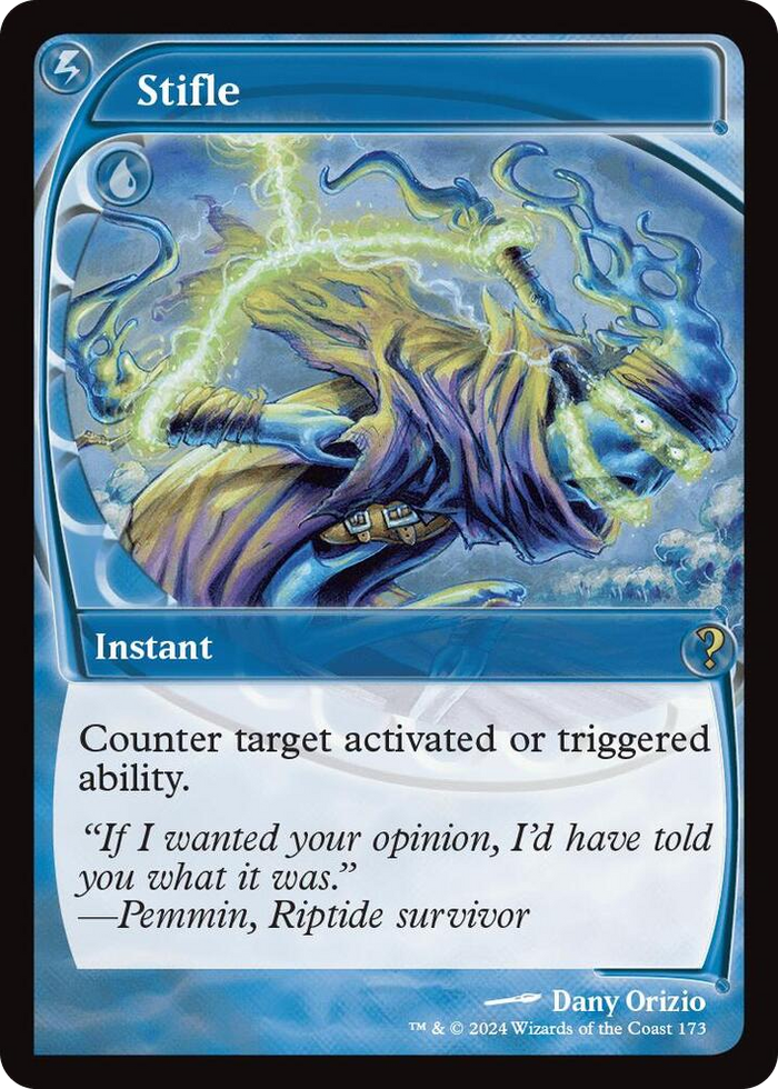 Stifle (Future Sight) #173 R - Mystery Booster 2 Pokemon card