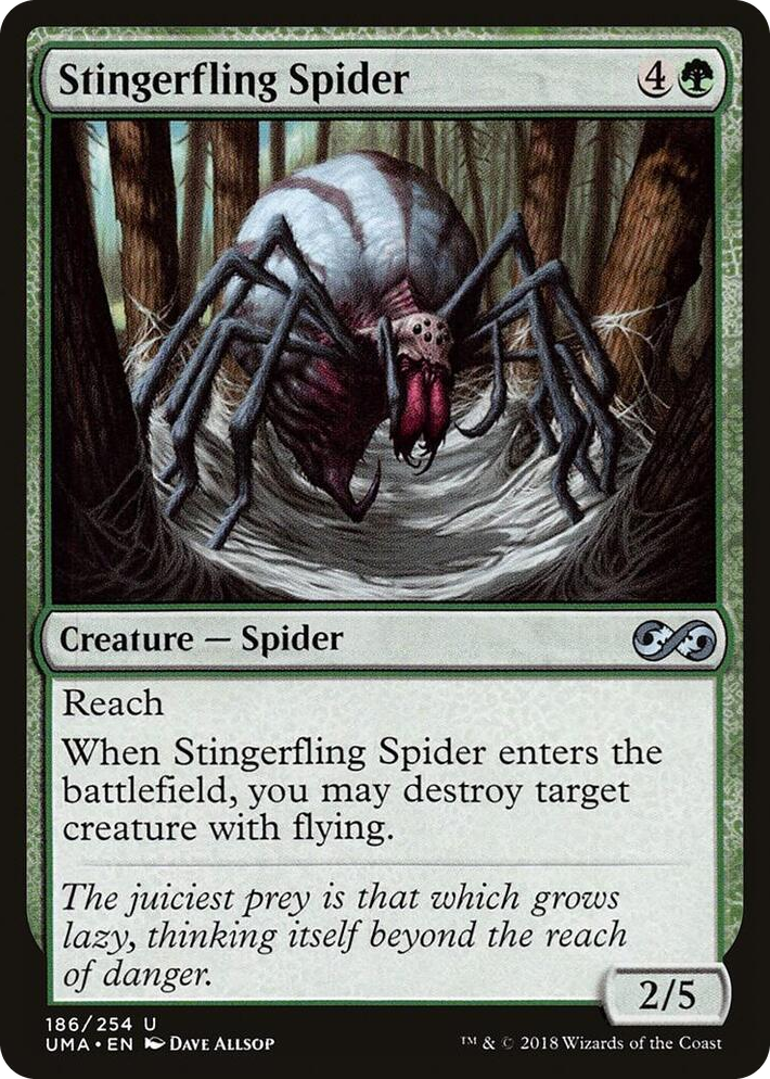 0186 Stingerfling Spider U Ultimate Masters