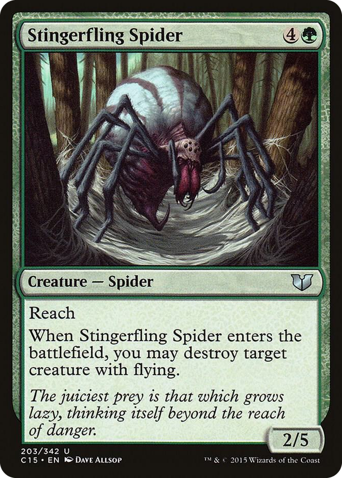 0203 Stingerfling Spider U Commander 2015
