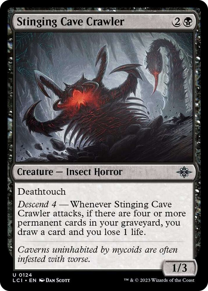 0124 Stinging Cave Crawler U The Lost Caverns of Ixalan