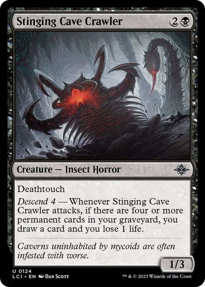 0124 Stinging Cave Crawler U The Lost Caverns of Ixalan