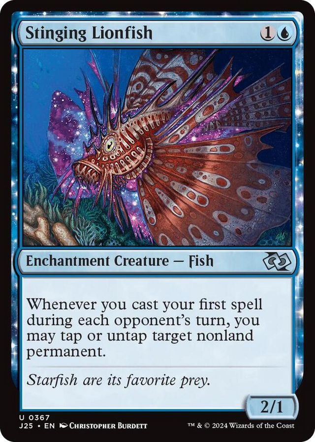 0367 Stinging Lionfish U Foundations Jumpstart