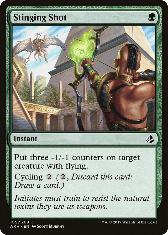 0189 Stinging Shot C Amonkhet