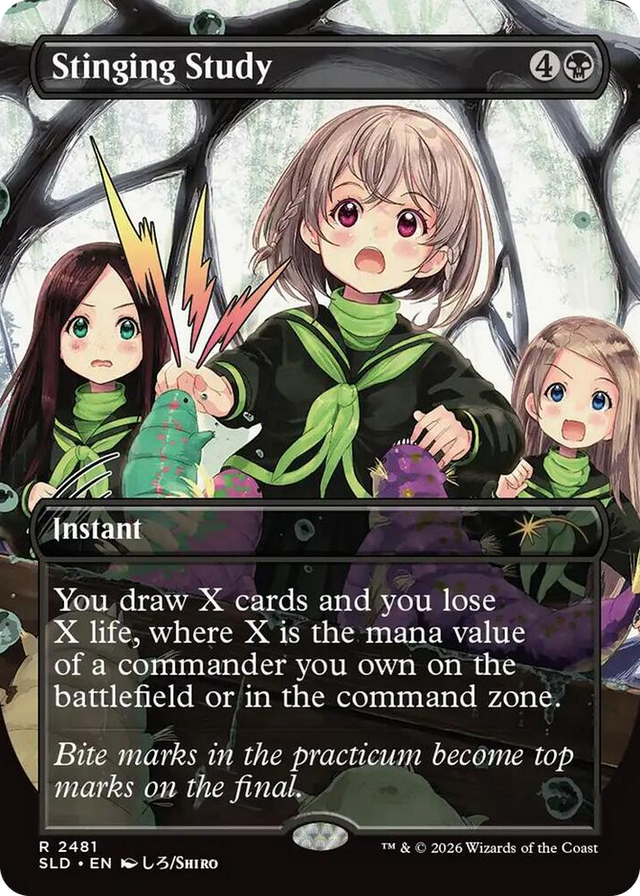 2481 Stinging Study R Secret Lair Drop Series