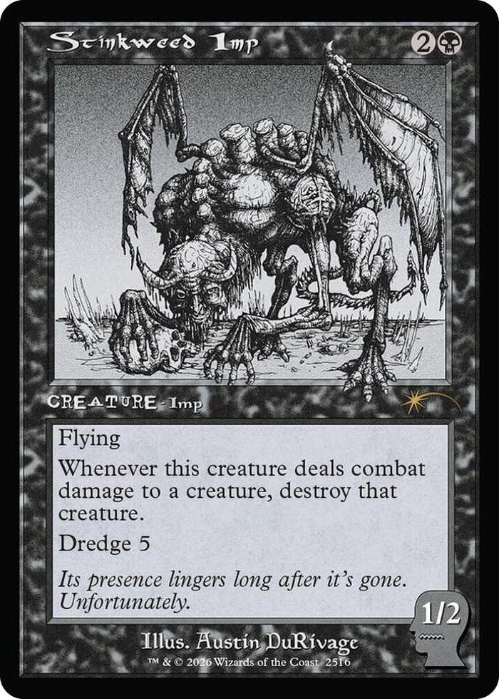 Stinkweed Imp #2516 R - Secret Lair Drop Series Pokemon card