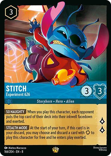 0166 Stitch - Experiment 626 Legendary Reign of Jafar