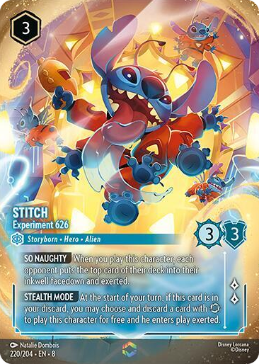 0220 Stitch - Experiment 626 (Enchanted) Enchanted Reign of Jafar