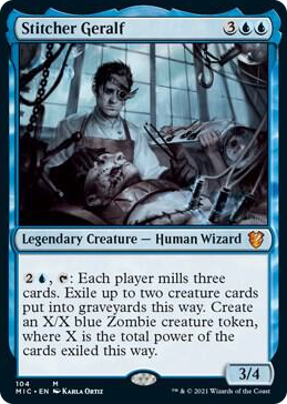 0104 Stitcher Geralf M Commander: Innistrad: Midnight Hunt