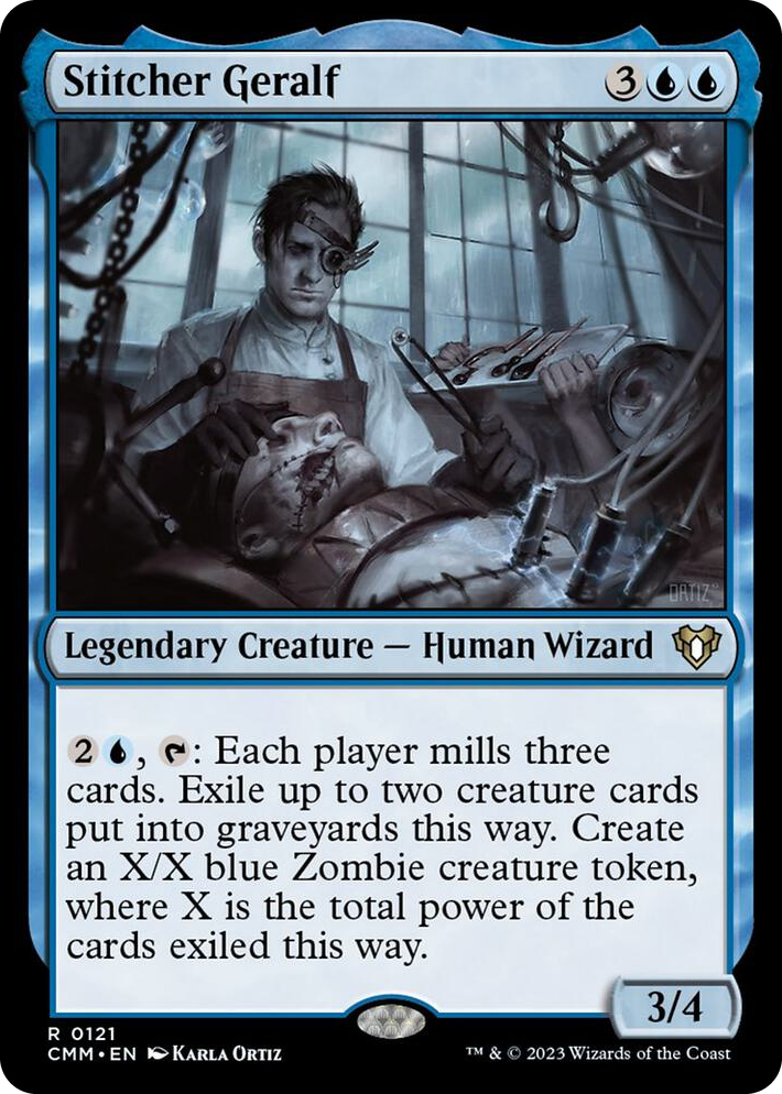 0121 Stitcher Geralf R Commander Masters
