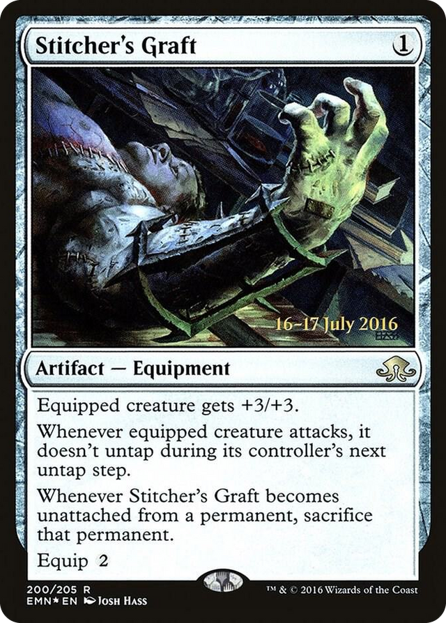 0200 Stitcher's Graft R Prerelease Cards