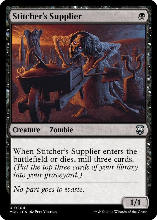 0204 Stitcher's Supplier U Commander: Modern Horizons 3